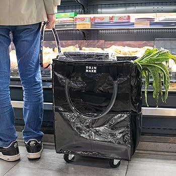 Amazon.com - TOJNMAKE Reusable Grocery Bag with Wheels (Large Amazon.com - TOJNMAKE Reusable Grocery Bag with Wheels (Large